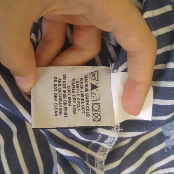 SOLD; Superdry Nautical Stripe Cotton Dress - Picture 13 of 15